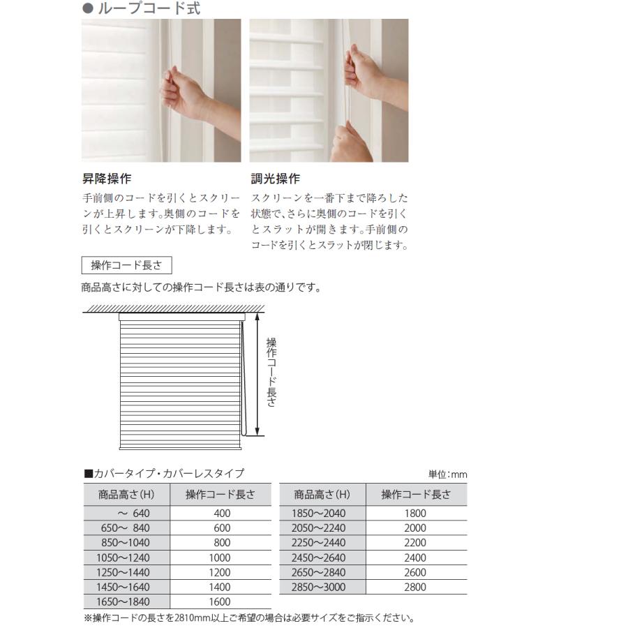 ロールスクリーン ニチベイ ハナリ シュプーロ カバータイプ 立体構造 調光ロールスクリーン 幅161〜200cm×丈251〜300cm Nichibei hanari 採光 ロールカーテン_6