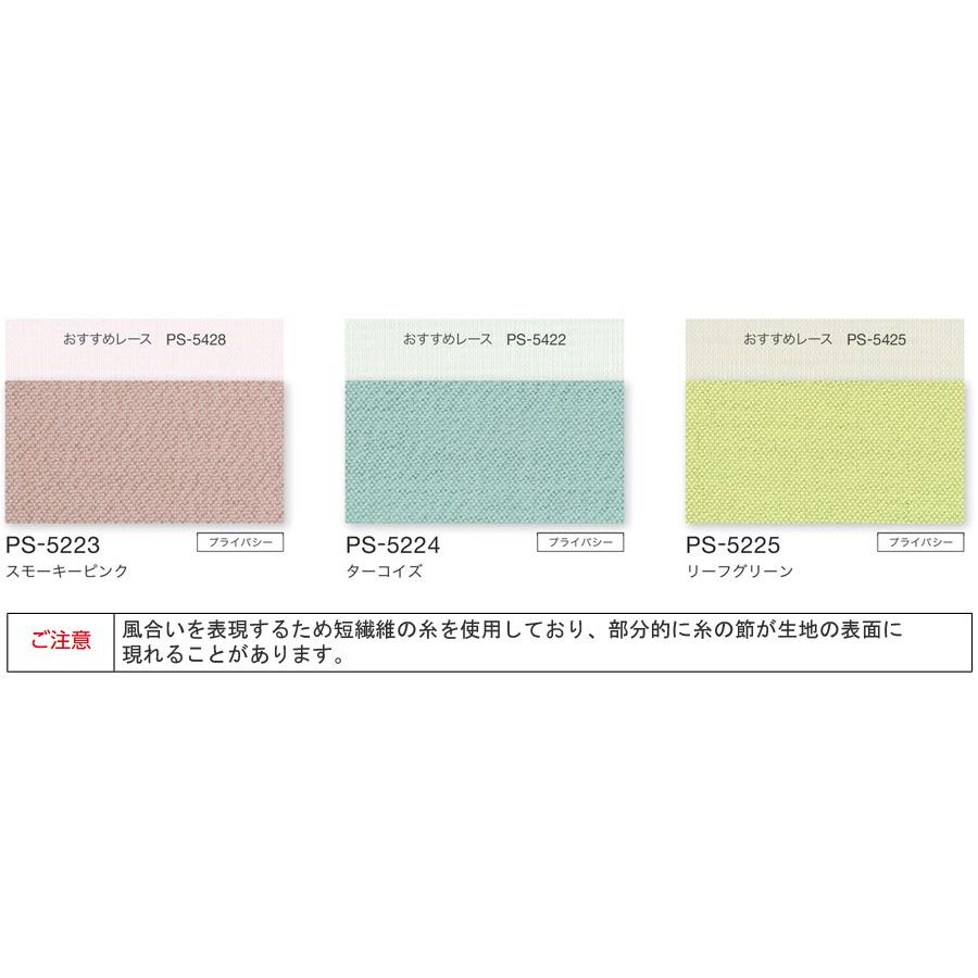 タチカワブラインド プリーツスクリーン フィーユ ペア ハンドル操作 ライフ PS5217〜PS5225 幅40cm〜200cm×丈30cm〜200cm_2