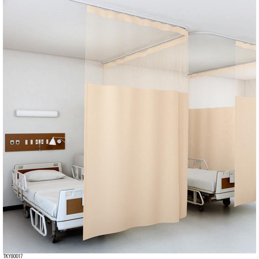 一体型新品カーテン 東リ メディカルカーテン メッシュ一体型 エコケアメッシュA 【S