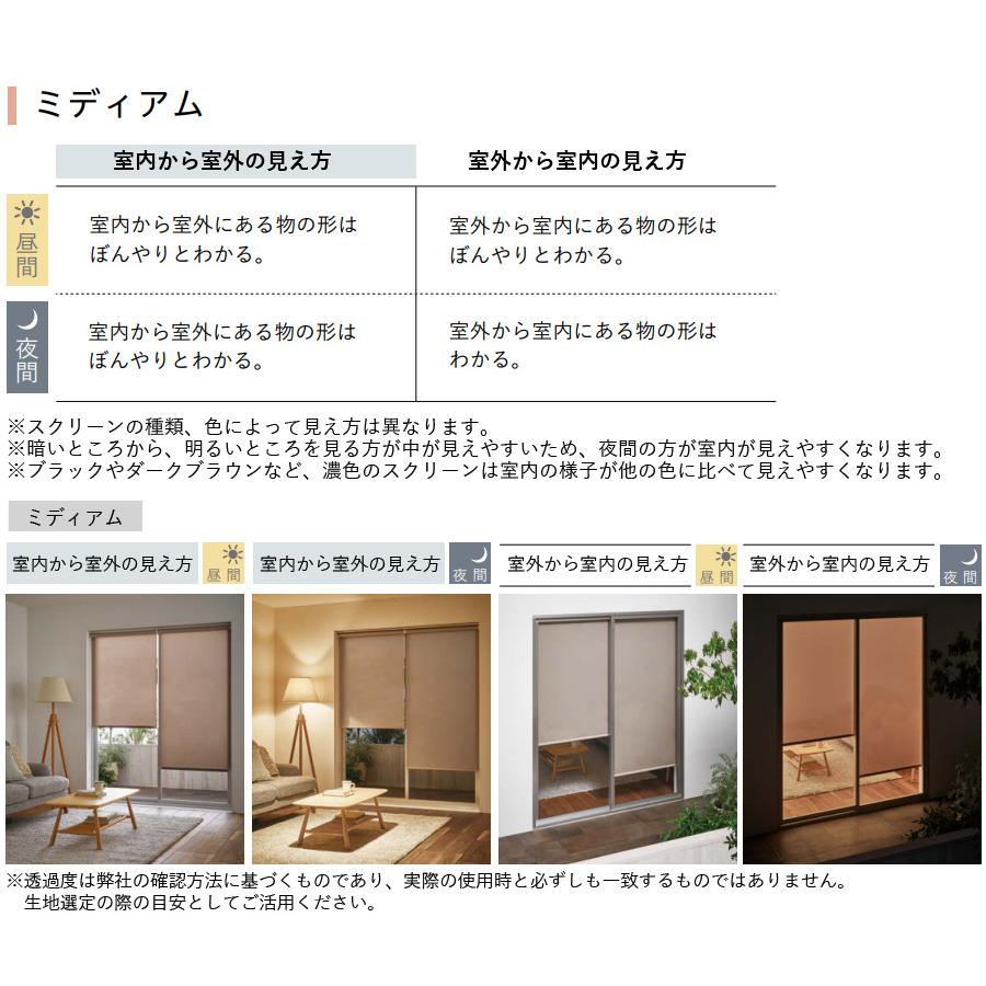 ロールスクリーン ロールカーテン オーダー トーソー TOSO 日本製 コンプレ TR6275〜TR6283 グリーンガード 幅81〜120cm×丈241〜280cm_4