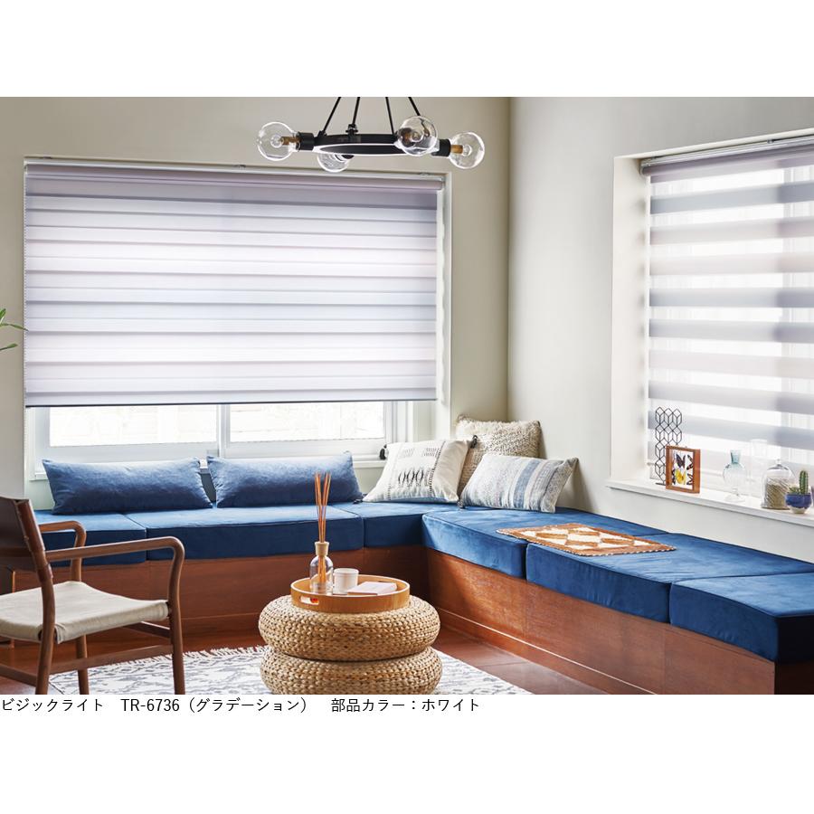 ロールスクリーン TOSO ビジックライト フルール TR6736〜TR6738