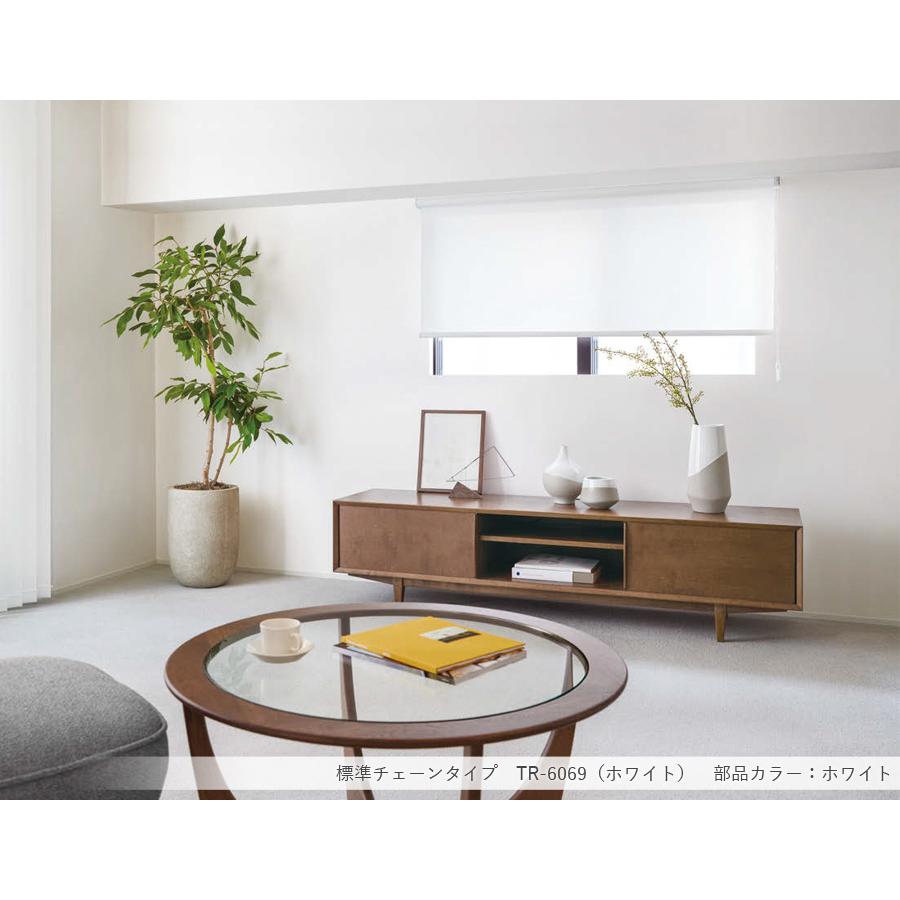 ロールスクリーン TOSO ブランカ遮熱 ウォッシャブル TR6069 幅81〜120cm×丈361〜400cm ロールカーテン オーダー トーソー ロールブラインド_1
