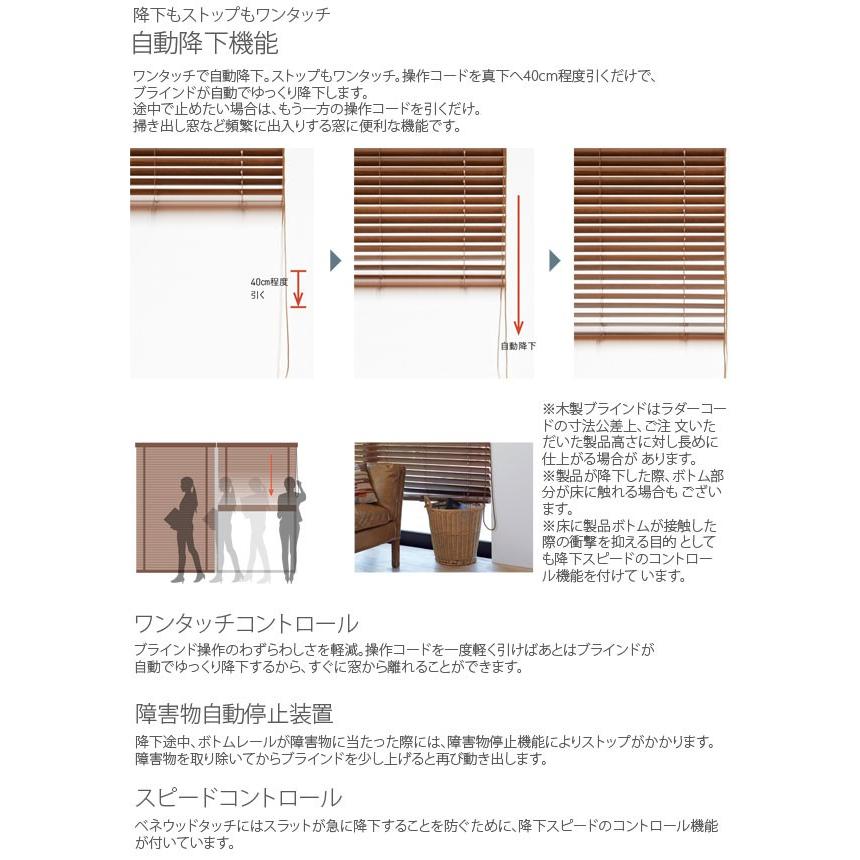 TOSO（トーソー） 木製ブラインド ベネウッドタッチ50 ベネウッド