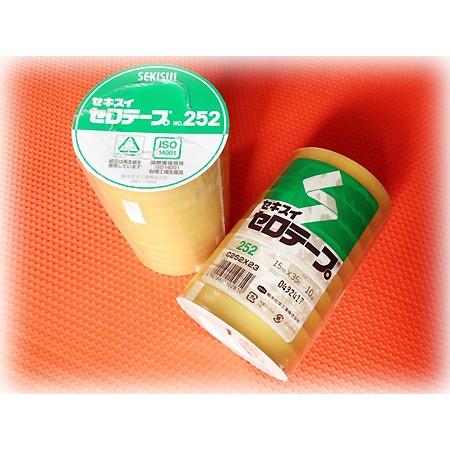 セキスイ 【新規のお客様受注不可】セロテープ 積水 No.252 15mm×35m