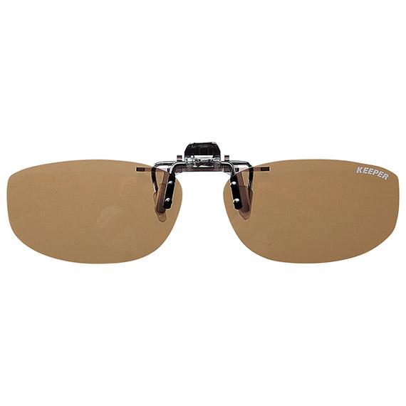 跳ね上げ式偏光クリップオンサングラス クリップオンキーパー9330 ライトブラウン 9330c 4 こん太村 通販 Yahoo ショッピング