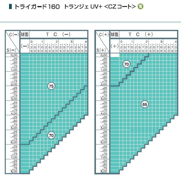 トライガード 160 レンズ 単品販売 フレーム 持ち込み 交換可能 度あり