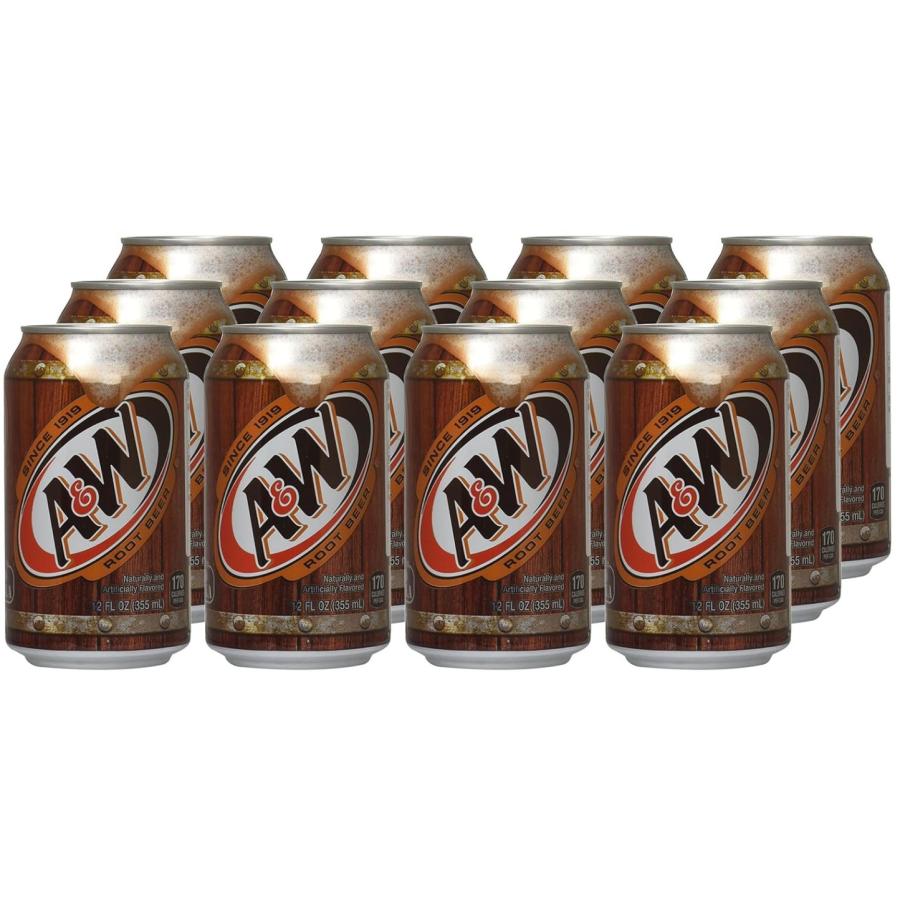 A&W ルートビア 355ml×12本 ROOTBEER : コンテナ本舗(インボイス対応可
