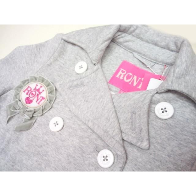 RONI 半額処分 値下げ SALE セール ロニィ バニラ起毛ロゼットブローチ  
