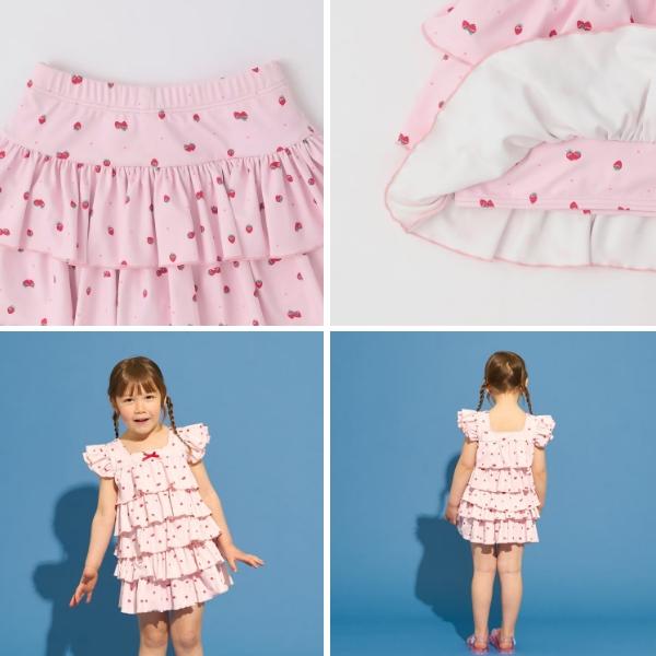 Lycee mine リセマイン SWIM UVカット ティアードトップス・ティアード