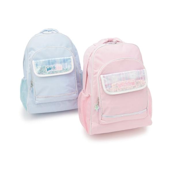 mezzo piano メゾピアノ キラキラリュック容量約18L リュックサック