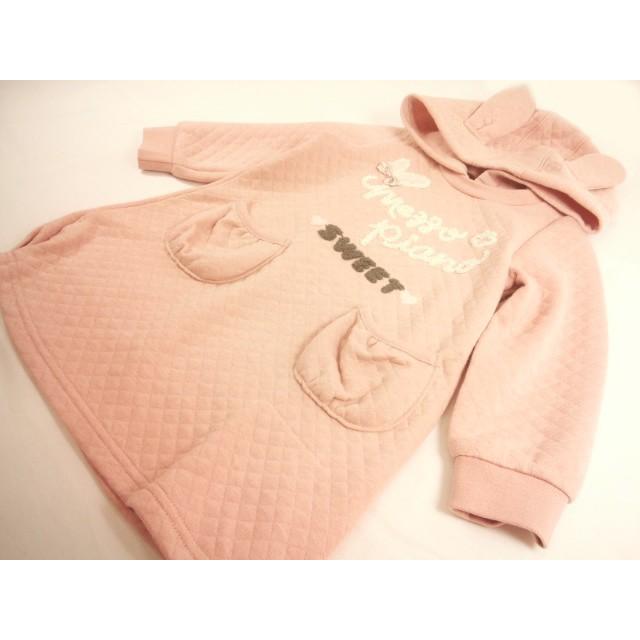 KOSHI様専用☆メゾピアノ キルトブルゾン&うさ耳ワンピース2点 楽天