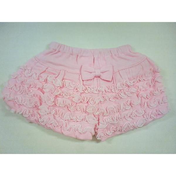 ☆半額処分☆メゾピアノベビー☆5段フリルふんわりバルーンパンツ  