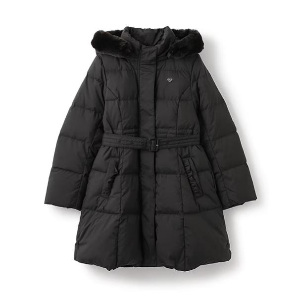 mezzo piano junior メゾピアノジュニア はっ水 ベルトつきリボン