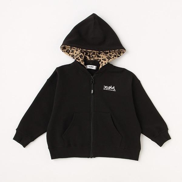 X-girl Stages エックスガール ステージス フードアニマル柄