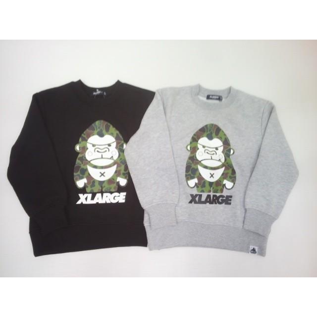 再値下げ セール エクストララージキッズ Xlarge Kids 裏起毛迷彩ファニーゴリラトレーナー 長袖 裏起毛 トレーナー 80 90 100 110 1 130 140cm こにゃんこ Brand Kid S 通販 Yahoo ショッピング