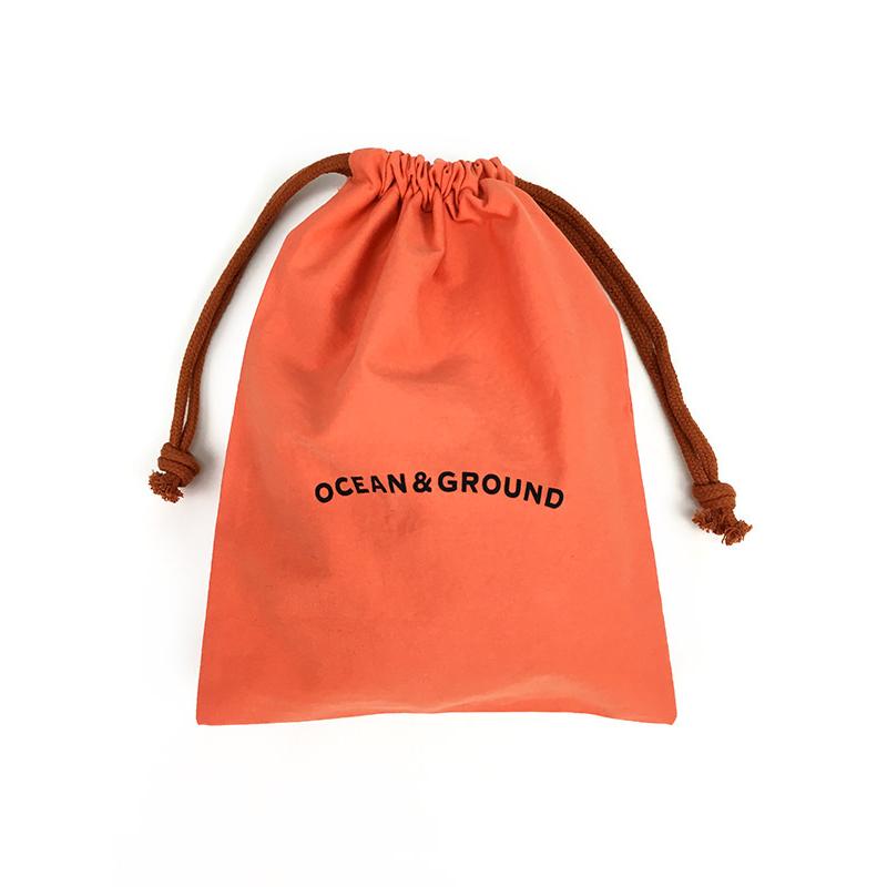 OCEAN & GROUND ／ オーシャンアンドグラウンド　コットン巾着　中　男の子　女の子 | Ocean&Ground | 01