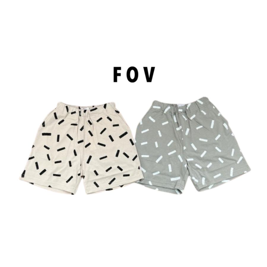【SALE】【40%OFF】FOV / フォブ　 子供服　F/B 総柄 ショーツ　男の子　女の子　 | FOV
