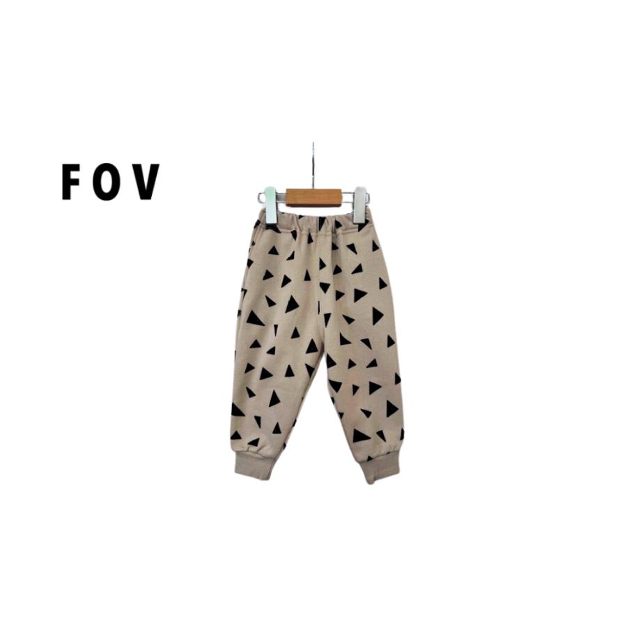 【SALE】【40%OFF】FOV / フォブ　 子供服　F/B総柄裾リブパンツ　男の子　女の子　 | FOV