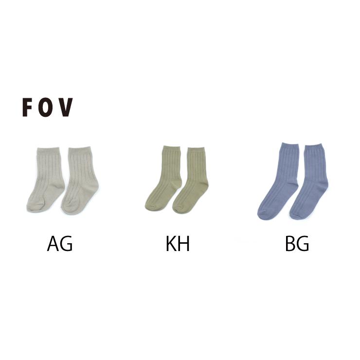 【SALE】【20%OFF】FOV / フォブ　 子供服　ソックス　男の子　女の子　2021SS | FOV