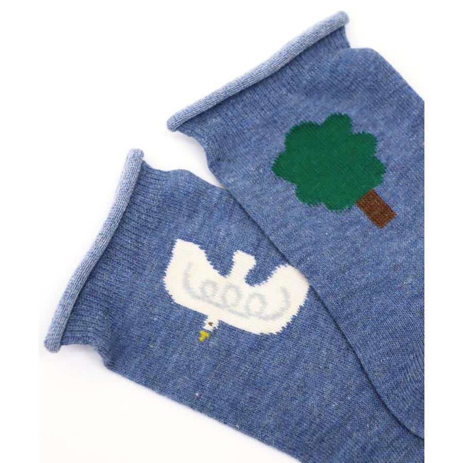 stample／スタンプル バードハウス メランジクルーソックス ３足組 | stample | 03