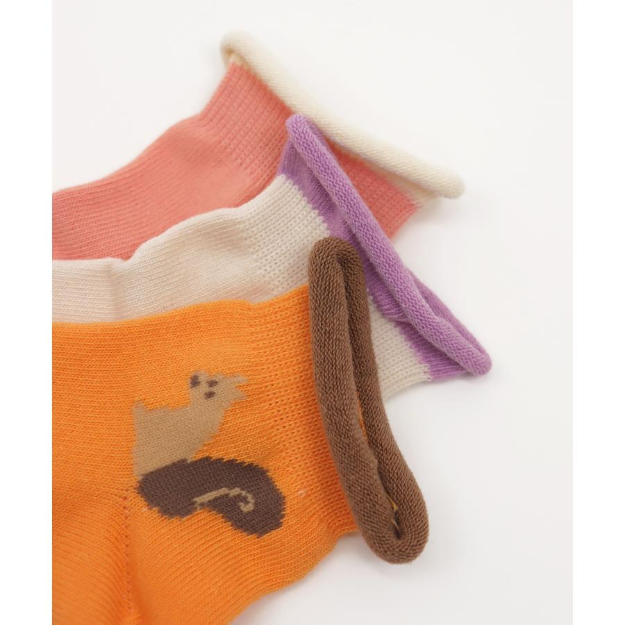 stample／スタンプル アニマルポイント 園児ソックス ３足組　男の子　女の子 | stample | 03