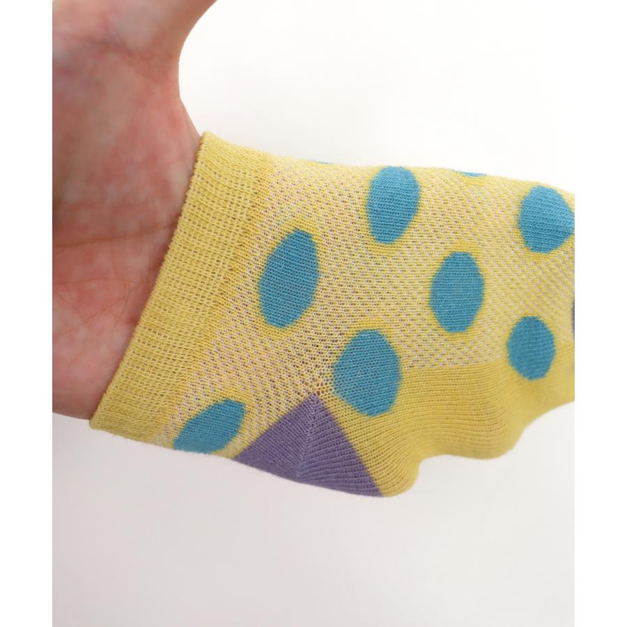 stample ／ スタンプル プチドット メッシュ ベビー・園児 アンクルソックス ３足組 男の子＆女の子 | stample | 02