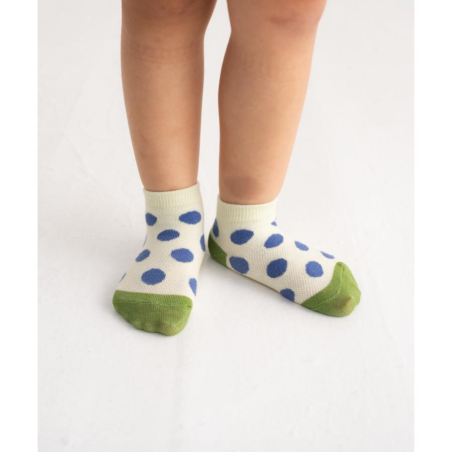 stample ／ スタンプル プチドット メッシュ ベビー・園児 アンクルソックス ３足組 男の子＆女の子 | stample | 03
