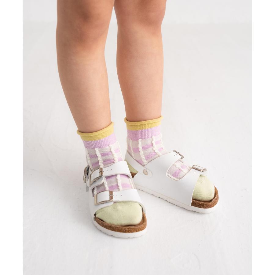 stample ／ スタンプル ふっくらチェックショートソックス ３足組 女の子 | stample | 03