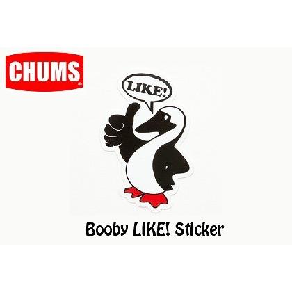 完売　CHUMS ／ チャムス  Booby LIKE! Sticker　ブービーライクステッカー