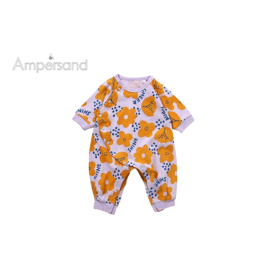 AMPERSAND ／ アンパサンド　ベビー服　【リンク】バラエティ天竺カバーオール  女の子  BABY SS | Ampersand（子ども服）