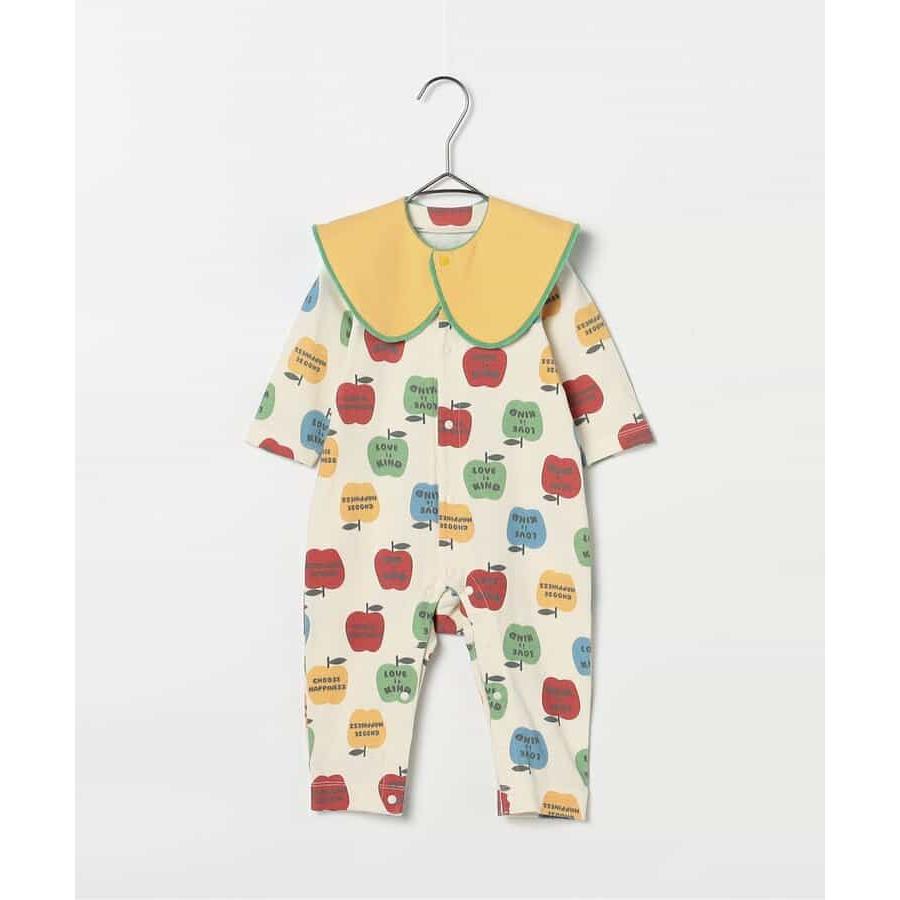 p.premier ／ ピードットプルミエ 子供服  総柄ストレッチカバーオール＆スタイセット  男の子 女の子 | p.premier | 01