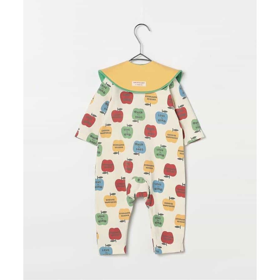 p.premier ／ ピードットプルミエ 子供服  総柄ストレッチカバーオール＆スタイセット  男の子 女の子 | p.premier | 02