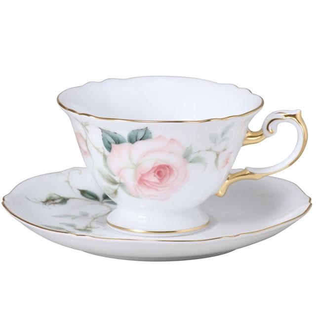 大倉陶園 日本製 フェアリーローズ マチルダ カップ ソーサー 70c 5701 Pk ピンク 洋食器 陶磁器 コーヒー 紅茶 花柄 バラ ご贈答 ギフト 御祝 高い品質