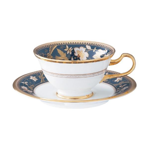 ノリタケ Noritake サブライム ティー・コーヒー碗皿 鉄紺 4403 