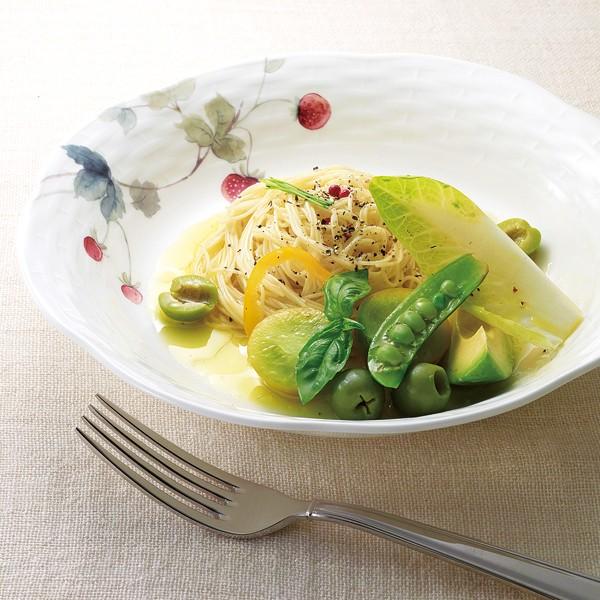 ナルミ NARUMI ルーシーガーデン オーバルプレートペア 約23cm 96011-23065P 洋食器 パスタ カレー メイン ギフト プレゼント お祝い 結婚祝い 内祝 |  | 04