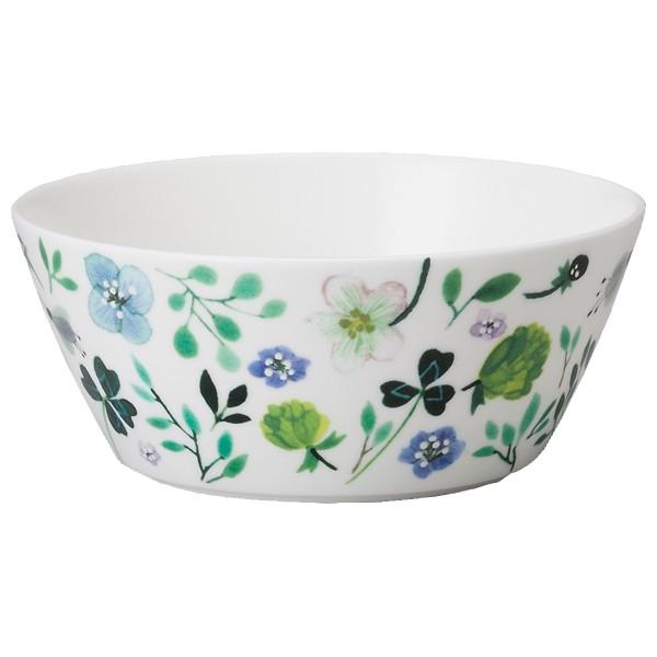 ナルミ NARUMI アンナ・エミリア Anna Emilia for Narumi ボウル クローバーガーデン 約14cm 51854-3555P 洋食器 ミニボウル サラダ スープ 御祝 ギフト | 