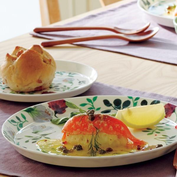 ナルミ NARUMI アンナ・エミリア Anna Emilia for Narumi プレート グランドマザーズブーケ おばあちゃんへの花束 約24cm 51857-5643P 洋食器 大皿 |  | 01