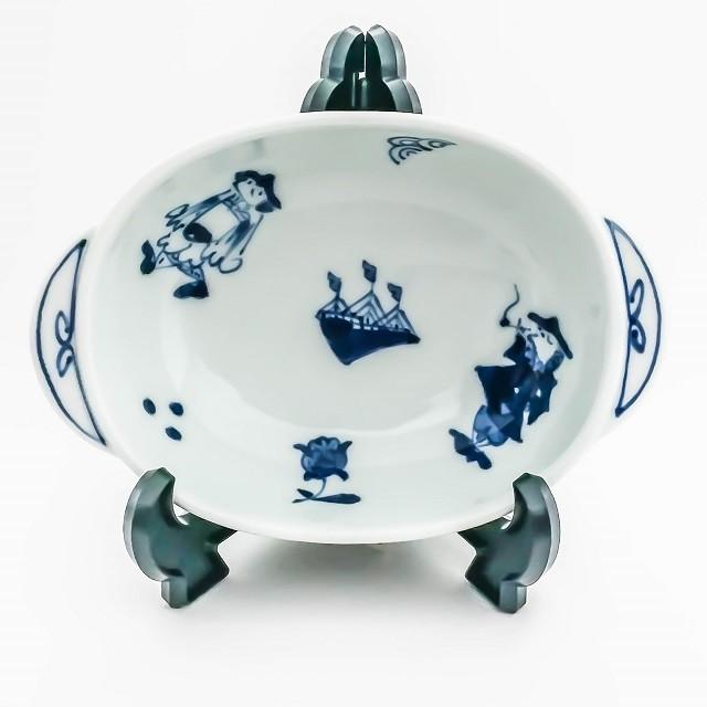 青花食器（お皿、麺碗、器、調味料入れ、レンゲなど）