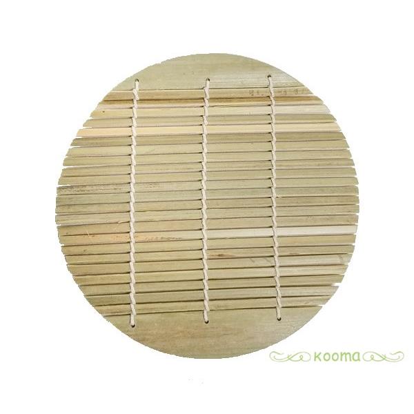 竹製 すのこ 竹製すのこ 丸 約15cm 和食器 丸 竹 天然素材 そば うどん 刺身