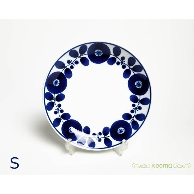 白山陶器 波佐見焼 日本製 BLOOM ブルーム プレートS リース 和食器 洋食器 丸皿 小皿 おかず皿 取り皿 デザート皿 パン皿 ケーキ皿 フルーツ 北欧風 | 白山陶器