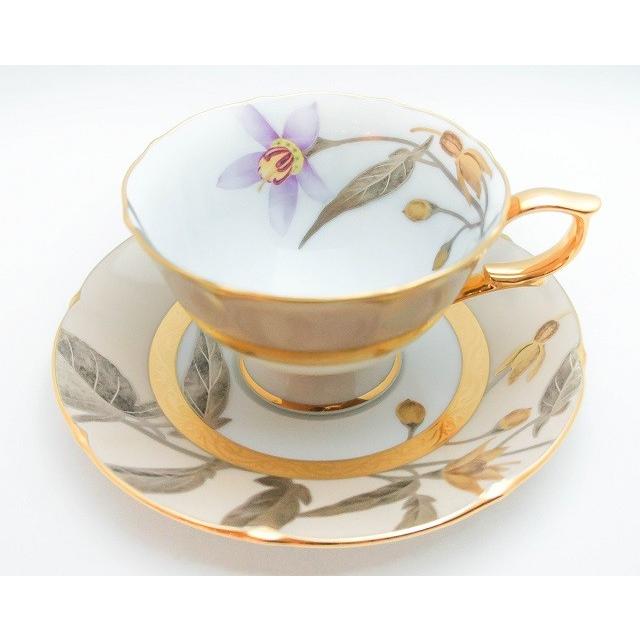 ノリタケ Noritake 花鳥譜 ティー・コーヒー碗皿 6客セット 絵