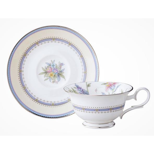 ノリタケ Noritake ジャルダンフルーリ JARDIN FLEURI ティー・コーヒー碗皿ペアセット P50717A/4910 洋食器 陶磁器 コーヒー 紅茶 ギフト プレゼント 贈り物 | ノリタケ | 01