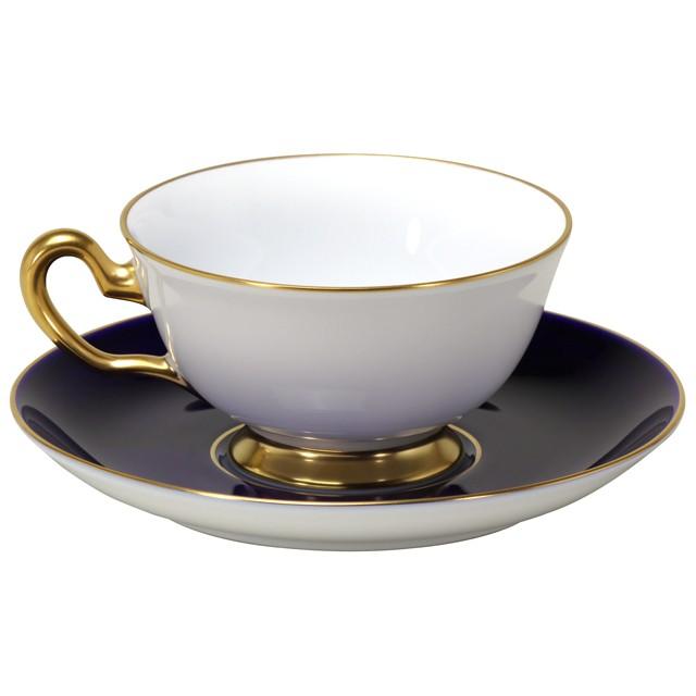 大倉陶園 日本製 ブルーローズ 8011 カップ＆ソーサー 6C/8011-R 洋食器 陶磁器 コーヒー 紅茶 ギフト 贈り物 贈答品 引出物 内祝い お祝い 母の日 |  | 01
