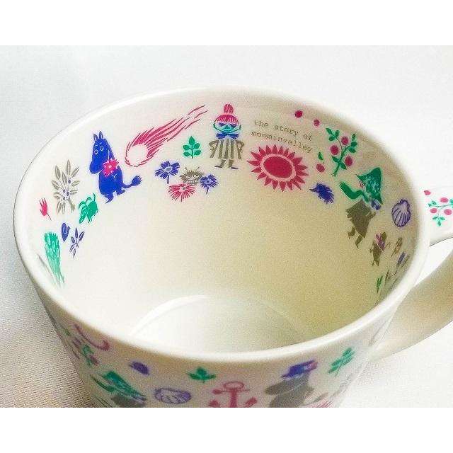 日本製 山加商店 YAMAKA ムーミン MOOMIN スープマグ 約400ml MM324-36 ステンシル 子供食器 ムーミンシリーズ 御祝 贈答品 内祝 ギフト |  | 02