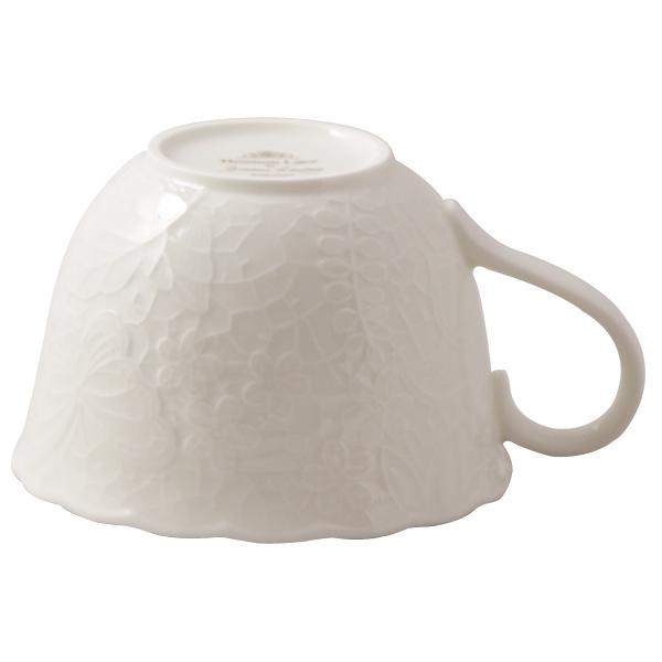 ナルミ NARUMI ホニトンレース Honiton Lace モーニングマグカップ ペア(ブライト) 51952-23142 コーヒー 白 ギフト 内祝 御祝 ボーンチャイナ レリーフ |  | 02