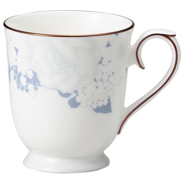 ナルミ NARUMI ローズ・ブランシェ Rose Blanche マグカップ 約290cc 521872635 ティータイム 御祝 御結婚