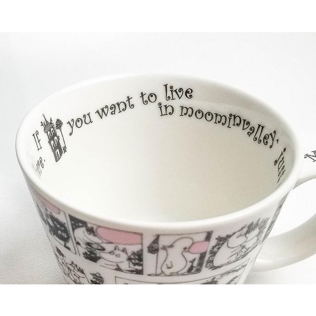 日本製 山加商店 YAMAKA ムーミン MOOMIN スープマグ 約400ml MM321-36 モノクロ 子供食器 ムーミンシリーズ 御祝 贈答品 内祝 ギフト |  | 02