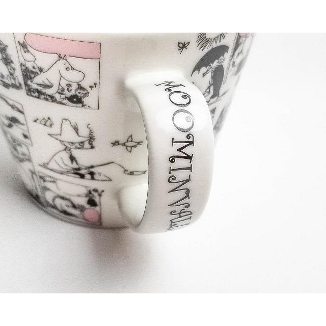 日本製 山加商店 YAMAKA ムーミン MOOMIN スープマグ 約400ml MM321-36 モノクロ 子供食器 ムーミンシリーズ 御祝 贈答品 内祝 ギフト |  | 03