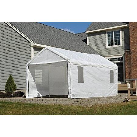 ShelterLogic MaxAP Clearview Enclosure Kit with Windows, 10 x 20 ft. (Frame and Canopy Sold Separately)｜koostore｜03