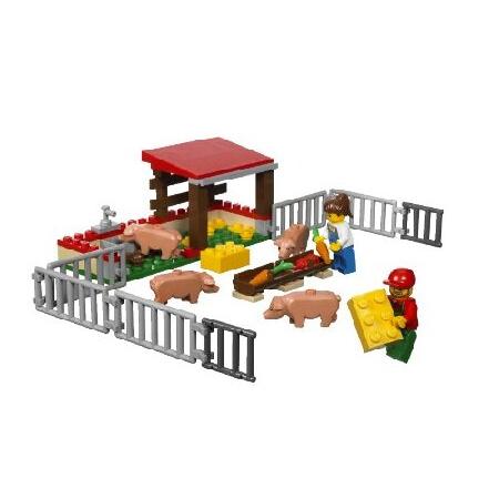 レゴ (LEGO) シティ 養豚場とトラクター 7684 : b002kcnvaw : ショップ  